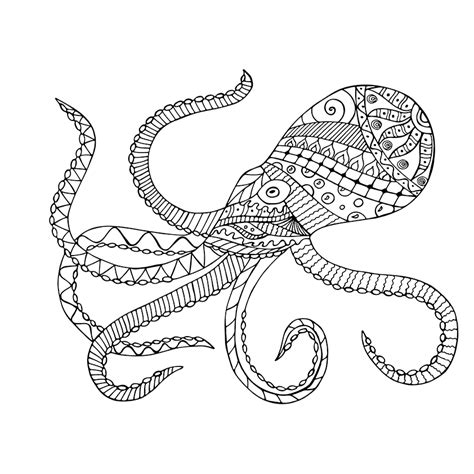 Maybe you would like to learn more about one of these? Squid Coloring Pages at GetColorings.com | Free printable ...