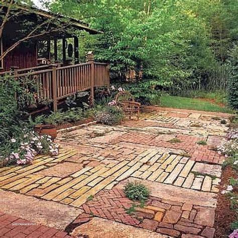 19 Crafty Uses For Recycled Brick Brick Patios Backyard Porch Patio