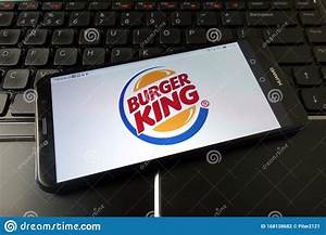 Konskie Poland December 21 2019 Burger King Logo On