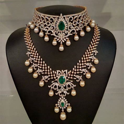 Traditional Gold Jewelry Set Designs For Marriage South India Jewels