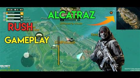 New Map Alcatraz Call Of Duty Mobile Full Rush Multiplayer Youtube