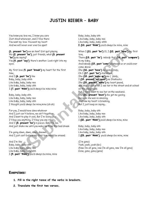 Justin Bieber Baby Lyrics Genius Lyrics ~ Ultimatenews