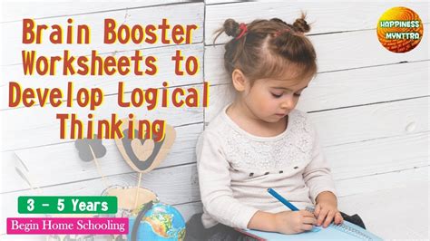 Worksheets To Build Logical And Sequential Thinking Youtube