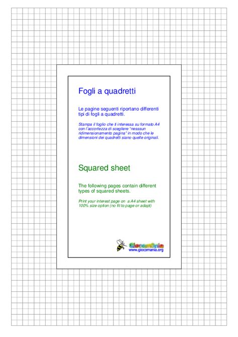 Dai uno sguardo a gridzzly. (PDF) Fogli a quadretti | Cristian Petralia - Academia.edu