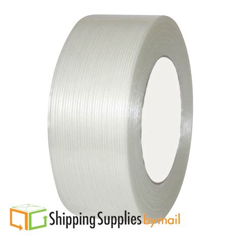 Heavy Duty Packing Tape Filament Reinforced Tape Rolls 40 Mil Thick