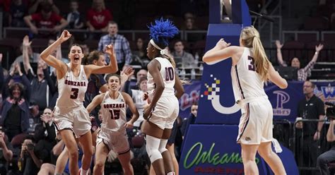 Ncaa Womens Tournament Gonzaga Starts Strong Against Little Rock And