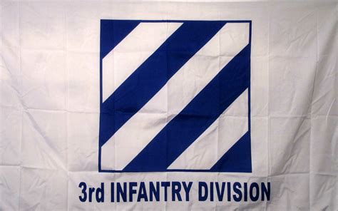 Trinx Army 3rd Infantry Division Traditional Flag Wayfair
