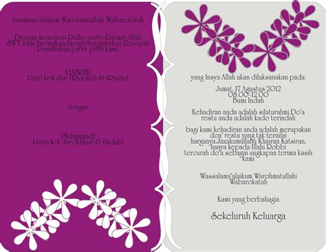 Kata Buat Undangan Pernikahan – Lakaran