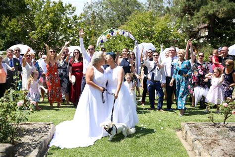 Lesbian Couples Tie The Knot In Australias First Same Sex Weddings