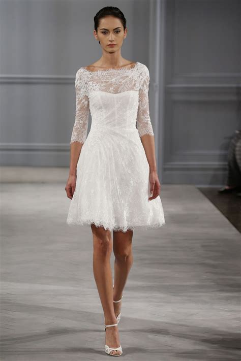 New Monique Lhuillier Wedding Dresses Lovely Lace And Great Lengths—plus Wraps And Capes