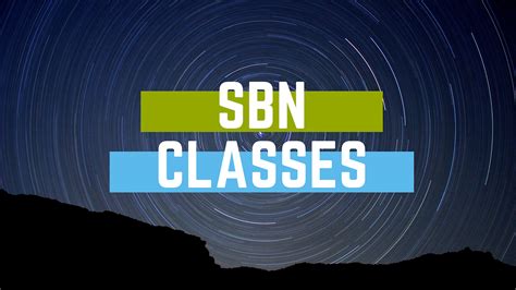 Sbn Classes Live Stream Youtube
