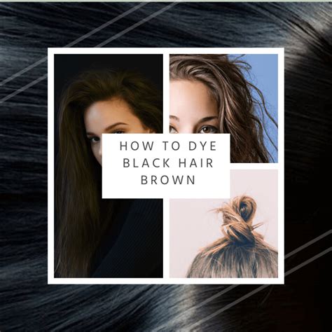 Hair dye, black or brown. How to Dye Black Hair Brown | Bellatory