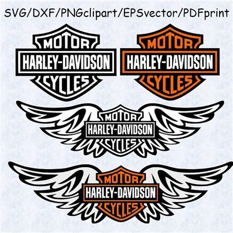 Pin By Donna Chavez Salvador On Cricut In Harley Davidson Logo