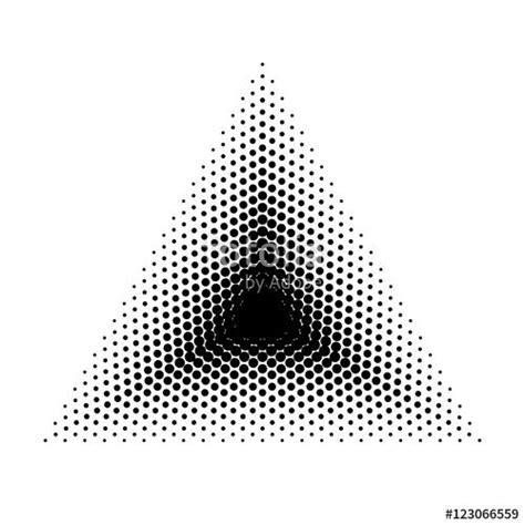 Download The Royalty Free Vector Vector Triangle Halftone Geometric