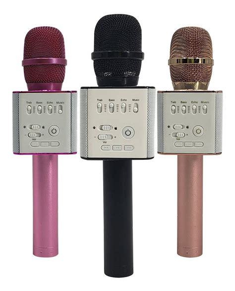 Microfono Karaoke Bluetooth Inalambrico Con Parlante Usb Var Cuotas Sin Interés