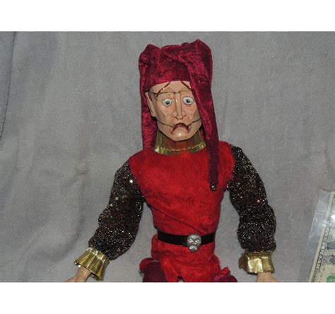 Puppet Master X Axis Rising Hero Jester Rod Puppet Screen Used