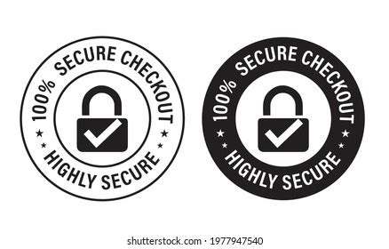 1 578 Safe Secure Checkout Images Stock Photos Vectors Shutterstock