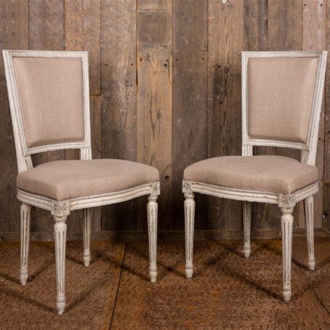 Restored French Louis Xvi Style Dining Chairs Piet Jonker