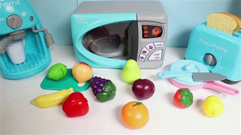 Toy Cutting Fruits With Velcro Cooking Playset For Kids Youtube