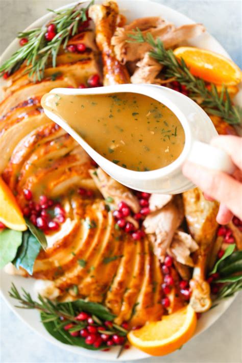 How to Make the Best Turkey Gravy - Damn Delicious