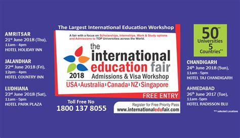 Study international uk commences education fair 2018. Abroad Education Fair | International Education Fair 2018 ...