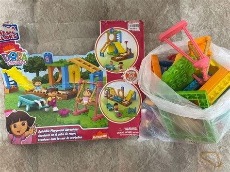 Dora Playground Mega Bloks 3057 Permainan Hobbies And Toys Toys And Games