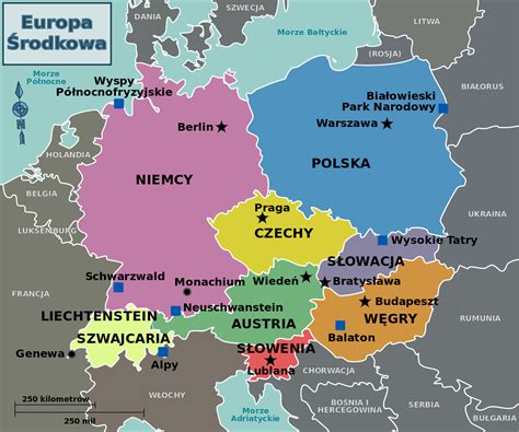 Dzięki mapie europy online wyznaczyć można trasę przejazdu pomiędzy poszczególnymi krajami i miastami. Europa Środkowa - Wikipodróże, wolny przewodnik turystyczny
