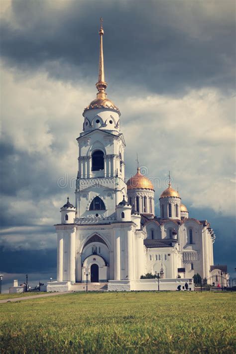 Assumption Cathedral At Vladimir Stock Image Image Of Russian