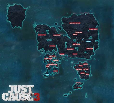 Heres A Look At The Full Just Cause 3 Map Segmentnext