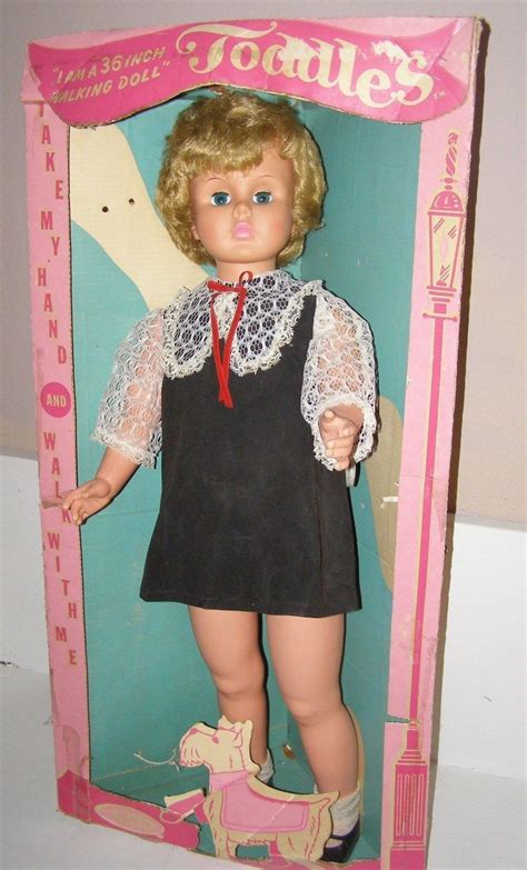 Vintage 36 Patty Playpal Like Walking Doll Uneeda Doll W Box Scotty