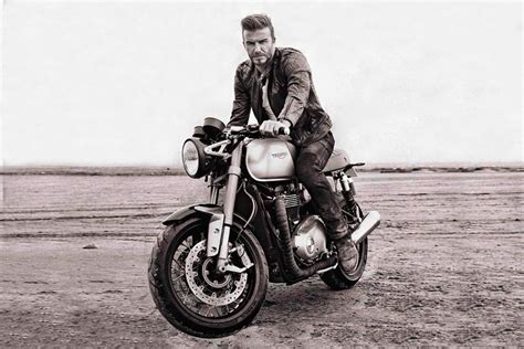 Into the unknown it features beckham, 38, riding a triumph scrambler into the amazon rainforest, accompanied by three mates, a bike expert from la, the film's. David Beckham gets driving ban