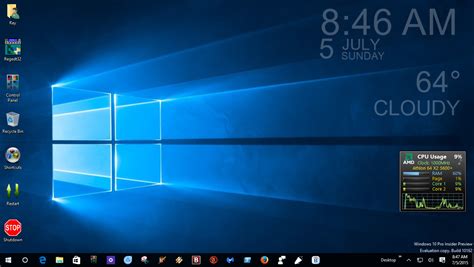 My Windows 10 Desktop 1360x768 Download Hd Wallpaper Wallpapertip