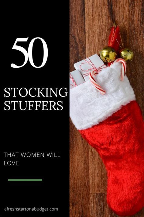 50 Stocking Stuffers For Women That They Will Love Stocking Stuffers