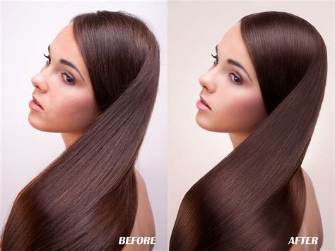 Retouching Hair In Photoshop Remove Stray Hair