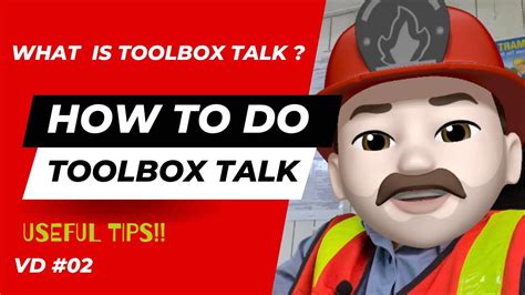 How To Do Toolbox Talk What Is Toolbox Talk 👷‍♂️🛠 Toolbox Talk Tips
