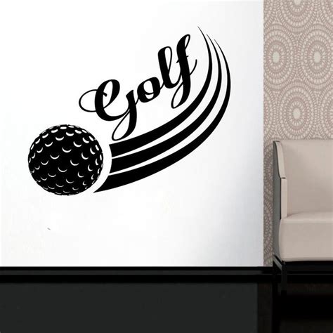 Golf Wall Decal Golf Wall Sticker Golf Wall Decor 2276 Etsy Golf