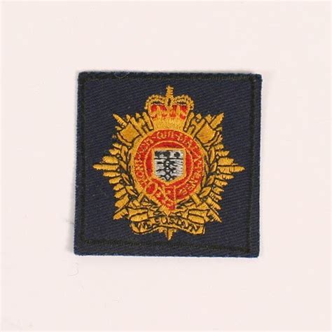 British Army Genuine Rlc Cloth Beret Badge