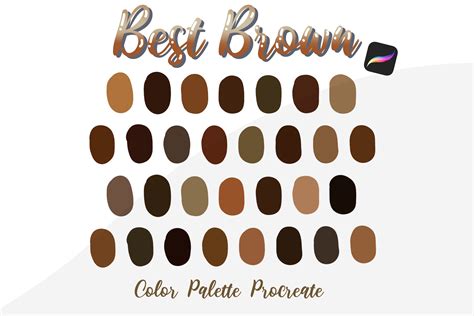 chocolate color swatch