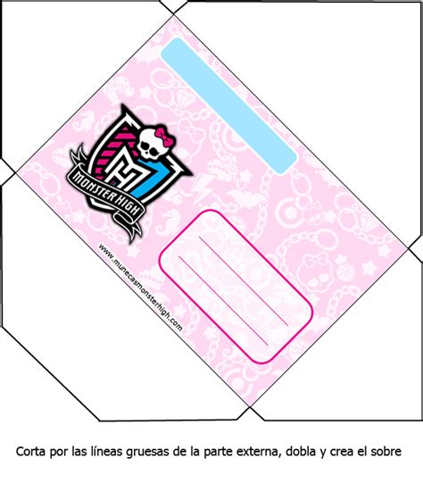 Invitaciones De Cumpleaños Monster High Para Imprimir Juegos Monster High