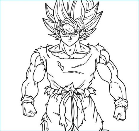13 Luxe De Coloriage Goku Ultra Instinct Galerie  Coloriage