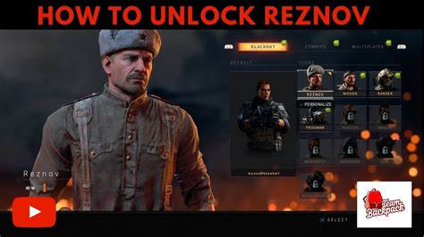 How To Unlock Reznov In Blackout Guide Black Ops 4 Youtube