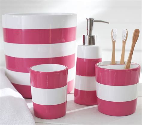 Dhgate.com provide a large selection of promotional children bathroom sets on sale at cheap price and excellent crafts. Pink Stripe Kids Bathroom Set | Pottery Barn Kids