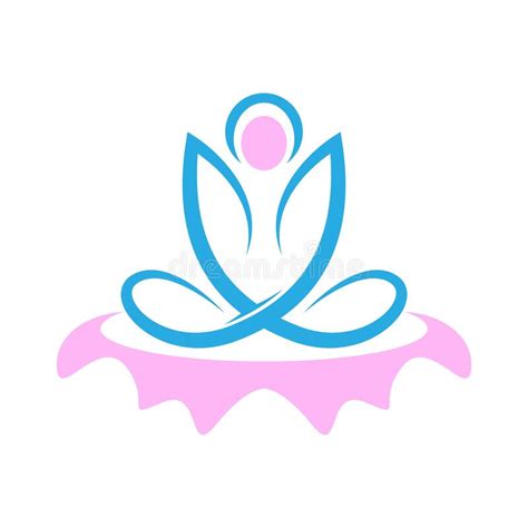 Yoga Logo Icon Design Stock Illustration Illustration Of Fitness
