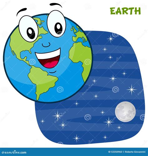 Planet Earth Cartoon Vector Illustration 27032442