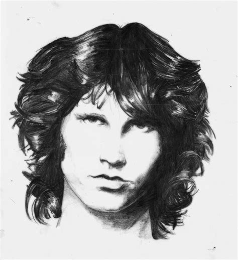 Jim Morrison Pencil By Ian Somers On Deviantart