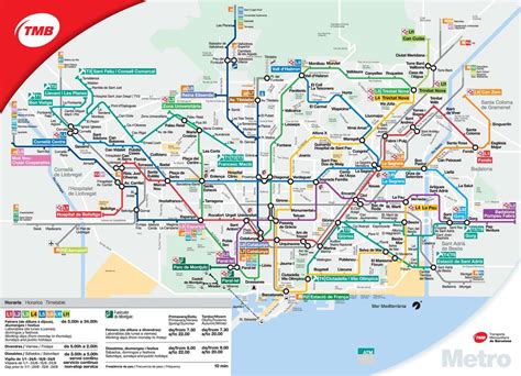 Komunikacja W Barcelonie Mapa I Ceny Bilet W Polonia Barcelona