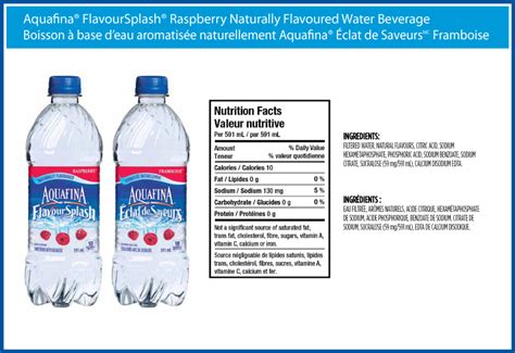 Get rid of wastes through urination, perspiration, and bowel movements your body needs more water when you are: Aquafina Water Bottle Label - Pensandpieces