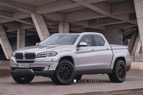 Bmw X5 Pickup Truck Rendered As A Sporty Rival For The Mercedes Benz X
