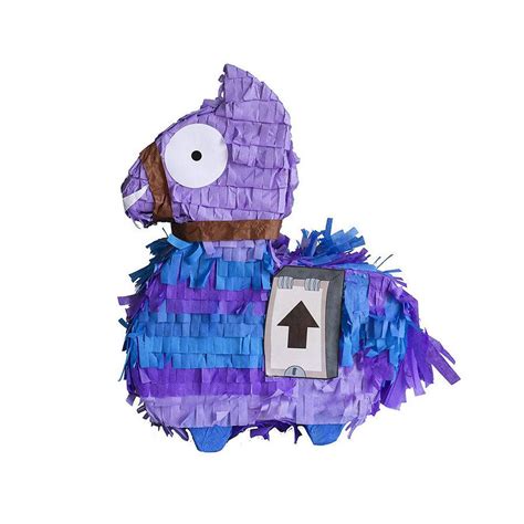 .fortnite loot llama (pinata / valentine's box): Purple Llama Loot Pinata (1) - PartyBell.com