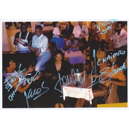 Kassav' is a french caribbean band formed in guadeloupe in 1979. Autographe KASSAV